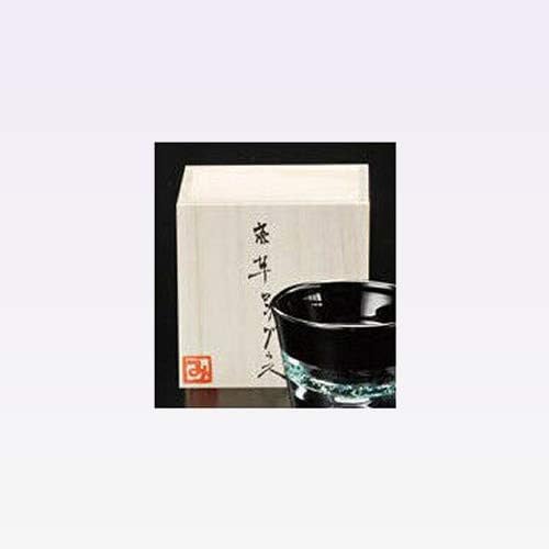 Tokio Matcha izbor - Sake Rock Glass - Misa Mizuno - Mogusa sa drvenom kutijom [Standardni brod EMS sa brojem za praćenje i osiguranje]