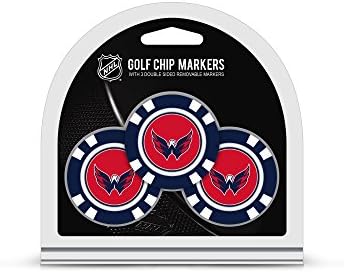 Tim Golf NHL Odrasli-Unisex 3 Pack Golf Chip Ball markeri