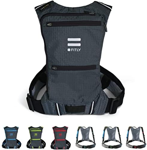 Fitly minimalistički trkački paket - Držač ruksaka telefon, spremište, torakalni pojas - nose lične predmete - pokretač za muškarce