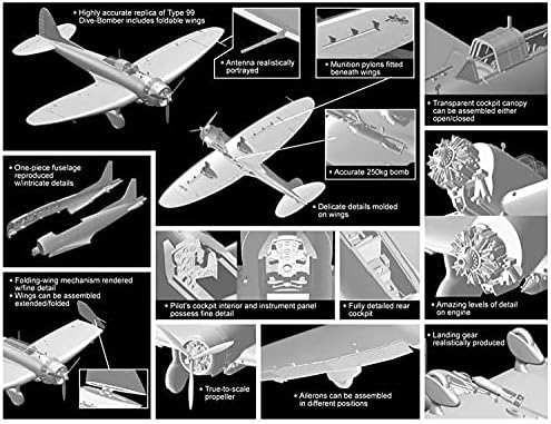 Cyber ​​hobi modeli aichi tipa 99 val ronjenje-bomber midway 1942 plastični model komplet, skala 1/72
