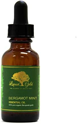 1,1 oz sa staklenim kapljicama Premium bergamot metvica esencijalno ulje tečno zlato čista organska prirodna aromaterapija