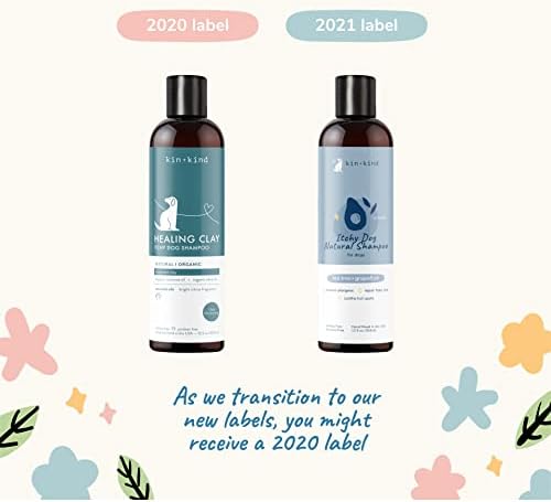 kin+ljubazni šampon za pse protiv svraba za svrab kože i alergija-sigurna, prirodna Formula sa uljem masline, kokosa i avokada-proizveden