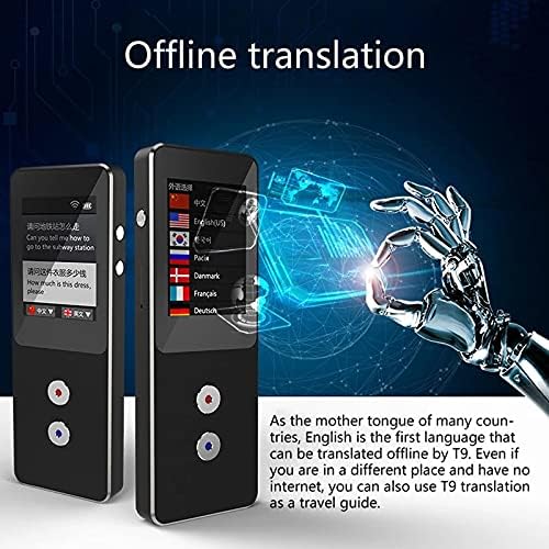 JAHH Translator Portable AI Smart Voice Translator Traductor De Idiomas En Tiempo Real 45 jezik Instant Translator Photo Offline prevod