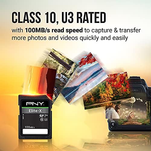 PLNY 512GB Elite-X klase 10 U3 V30 SDXC Flash memorijska kartica - 100MB / s, klasa 10, U3, V30, 4K UHD, Full HD, UHS-I, SD