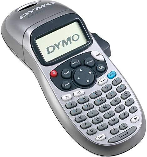 DYMO Label Maker, LetraTag 100h Silver handheld Label Maker & amp; lt Label Tapes, jednostavan za korištenje, odličan za dom & amp;