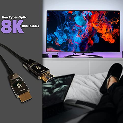 Pacroban 8K ultra brzi HDMI 2.1 optički kabl od 2.1 - nadograđen. Podrška 8K 60Hz, 4K 120Hz i rad sa RTX 3090 i svim ostalim HDMI