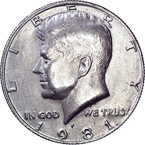 1981. P Kennedy pola dolara 50c o necrtenom