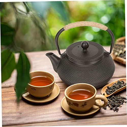 Hanabass stakleni vodeni bacač metalni vode metalni čaj od livenog željeza Tetsubin Željezni čajnik čajnik čajnik sa ručkom zvižduk