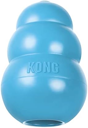 Kong - Puppy igračka prirodna gumena zuba - zabava za žvakanje, jurnjava i dohvaćanje - štenad