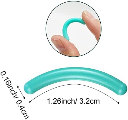 LLTGMV CURLER punjenje propasti za punjenje silikonske gume za zamjenu punjenja jastučići za univerzalni Curler sa čistom kutijom