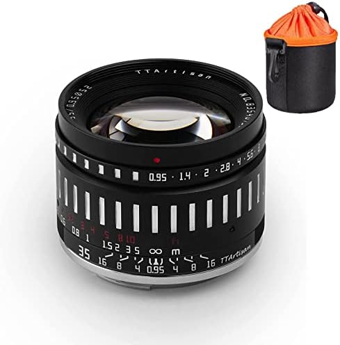 TTArtisan 35mm F0.95 APS-C veliki otvor blende ručni fokus kamere bez ogledala objektiv kompatibilan sa Canon EOS r RF montiranje