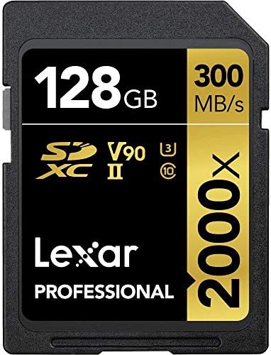 Lexar LSD2000128G-BNNNU Pro 2000x SD UHS-II 128GB memorijska kartica za optimalni kvalitet slike