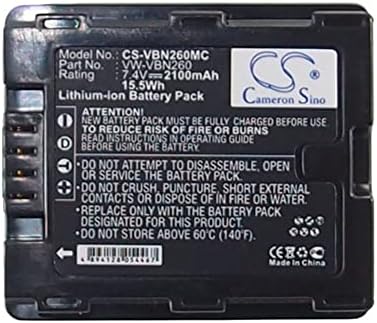Cameron Sino Novo 2100mAh zamjenska baterija za panasonic HC-X900, HC-X900M, HDC-HS900, HDC-SD800, HDC-SD900, HDC-TM900 VW-VBN260,