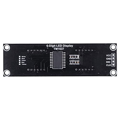 TM1637 modul za prikaz LED displej Digitalna cijev 6 cifra 7 Segment decimalni bijeli svjetlo Digitalni displej modul