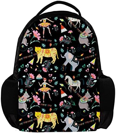 VBFOFBV putni ruksak, backpack laptop za žene muškarci, modni ruksak, crtani kontinuirani animalni snop konj