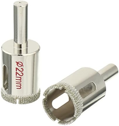 Aexit 22mm dijamantske testere za rupe & amp; dodatna oprema bušilica za rupe 2kom za komplete testera za rupe