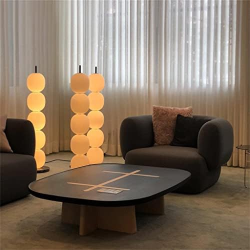 ZLXDP Nordic Creativity staklena kuglasta LED podna lampa dnevni boravak Kućni dekor Sofa ugaoni stol za spavaću sobu