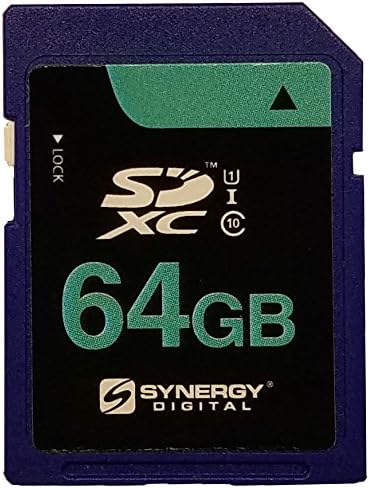 Synergy digitalna memorijska kartica, kompatibilna sa memorijskom karticom digitalne kamere Canon EOS Rebel T5 64GB sigurna digitalna
