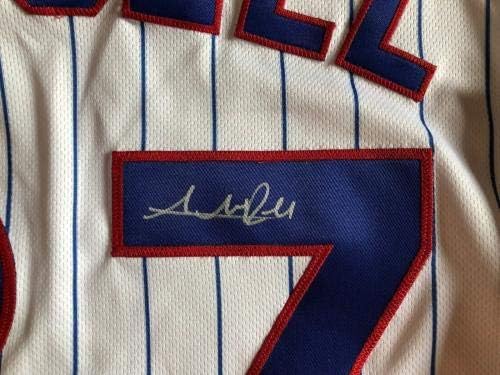 Addison Russell, autogramirani, veličanstveni autentični dres - autogramirani MLB dresovi