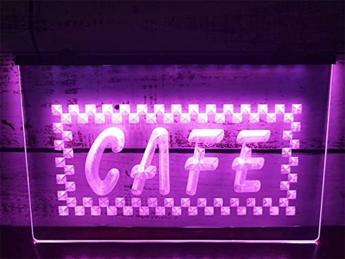 DVTel Cafe Neon potpisao sa LED modeliranjem svijetlo svjetlosne slova natpitni akrilni panel Neon Dekorativna svjetlost, 40x30cm