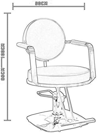 Barstools, okretna stolica bez naslona Brijačnica neto crvena stolica Frizerski Salon namjenski Frizerski Salon stolica visoka ocjena