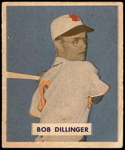 1949 Bowman 143 Prt Bob Dillinger St. Louis Browns VG Browns