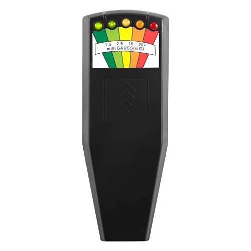 4pcs 5 LED EMF METER magnetni detektor detektor duha lova paranormalna oprema Detektor prijenosni EMF tester za čitač za kućne eMF