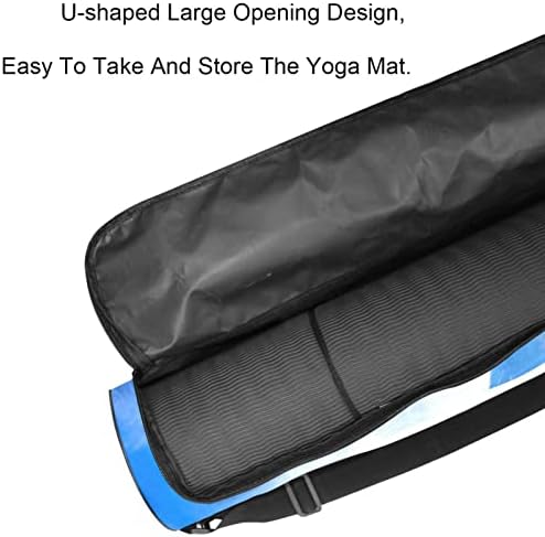 RATGDN Yoga Mat torba, Mount Fuji Landscape Exercise Yoga Mat Carrier full-Zip Yoga Mat torba za nošenje sa podesivim remenom za žene