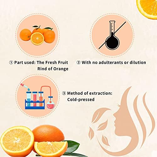 Cinnamon Bitni svežanj ulja sa narančastim esencijalnim uljem čisto i prirodno organsko narančasto esencijalno ulje za aromaterapiju i difuzor, njegu kože - 10ml CINN