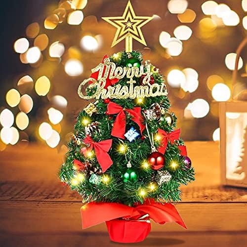 2ft stolna božićna jelka, mala Umjetna Jelka za božićne ukrase, Mini Božićni Tree Holiday stolni dekor