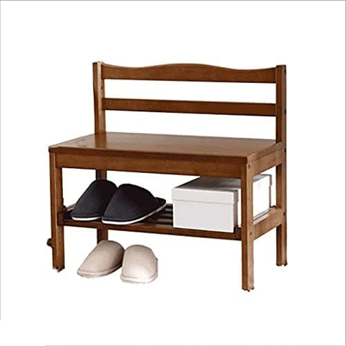 MFCHY podnožje, puni drveni klub za cipele od skladišta stolice za stol za cipele, 62 * 60 * 38 cm