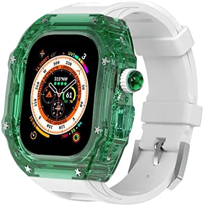 BneGuv za Apple Watch Ultra 49mm mod komplet serije 8 7 6 5 4 SE pojas narukvica kaiš sat lakim dužnosti Čvrsto zaštitni poklopac