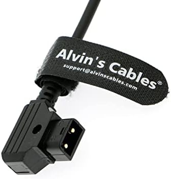 Alvinovi kablovi crveni V-Raptor XL kabl za napajanje D-Dodirnite do ravnog 2B 4-pinski ženski kabelski kabel kamere 45cm | 18 inke
