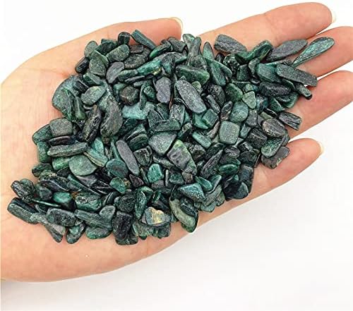 HEEQING AE216 50g prirodni zeleni kristali šljunka pao kamenje minerali akvarijum dekoracija Bulk Reiki dragog kamenja Home Decor