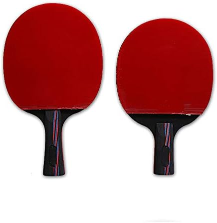 Teerwere ping pong veslo karbonski stolni reket za reket za obuku s jednim paketom igara reket Horizontalni snimci ravno stručnog