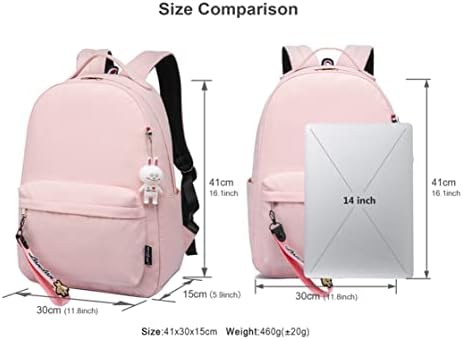 Duuloon Boys Girls Classic Canvas Bookbag-One Piece Student Back to School ranac Anime Casual Daypacks