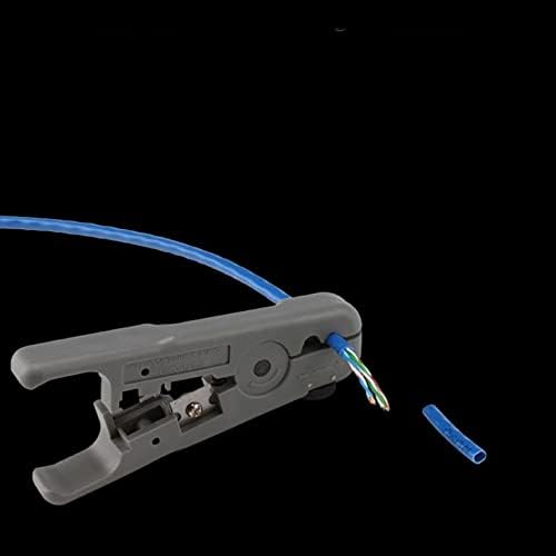 Kumezogowod skiesling kliješta podesive mrežne telefonske kabelske kabelske kabele Alat za električar Okrugli žica Ethernet rezač