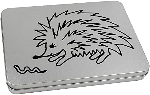 Azeeda 220mm 'Hedgehog i crv' metalni kosilica / kutija za odlaganje