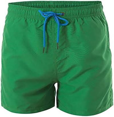 WenKomg1 plaže za muškarce, brze suhe elastične strugove kratke hlače za vježbanje kratkim hlačama plivaju prtljažnice bez mrežnog