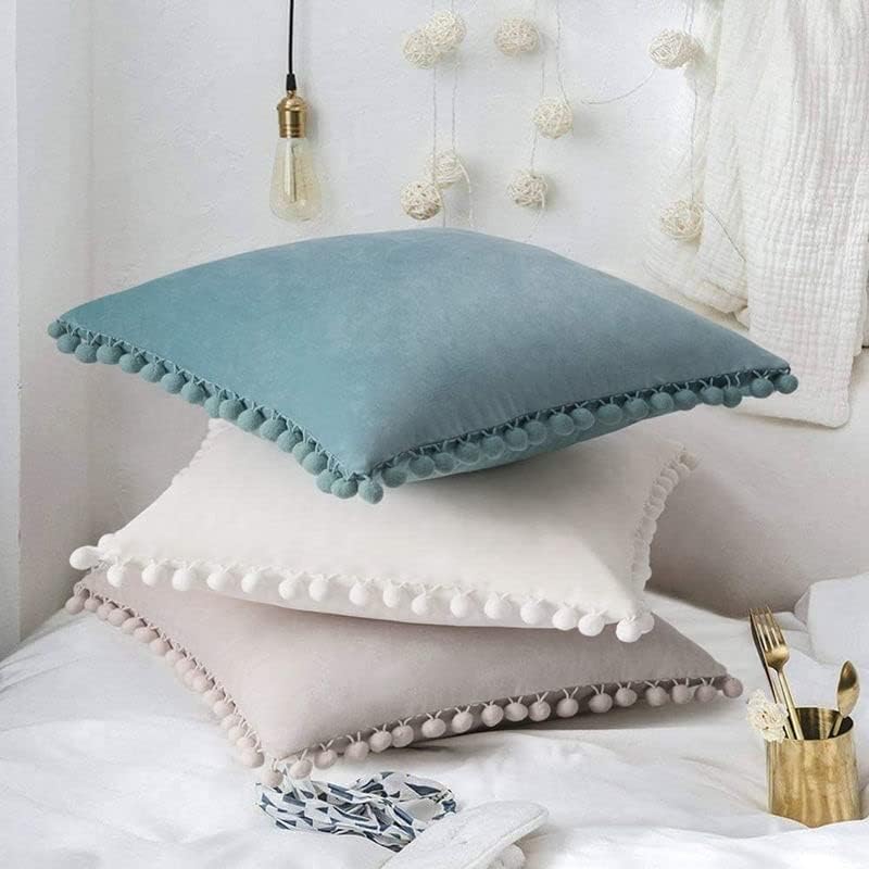 XQXQFDC meko velvet jastuk ukrasni jastuci bacaju jastučni jastuk mekani kućni dekor dnevni boravak kauč na razvlačenje kafa