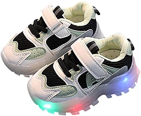 Polg Toddler Baby tenisice Sport cipele Kids Baby Girls Boys Tenisice Bling LED svjetlo Svjetlosne cipele