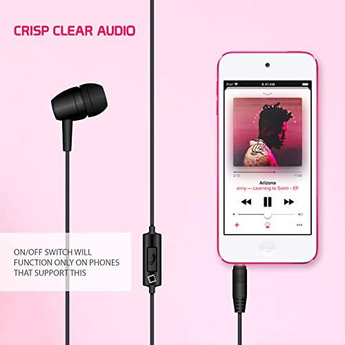 Pro Mono Earbud Besplatni besplatni kompatibilni sa vašim LG 17Z95P-K.AAS9U1 sa ugrađenim mikrofonom i hrskavim jasnim sigurnim audio!