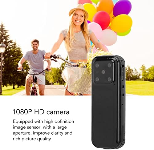 Goshyda mini kamena kamera, 1080p HD Night Vision Video snimač Nosiva prenosiva sigurnosna kamera, 32GB akcijska kaseta s podrškom