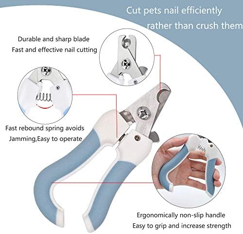 KIRTI Dog Cat makaze za nokte i trimer - profesionalni komplet za šišanje trimera za nokte za kućne ljubimce-alat za njegu kandži
