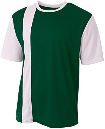 A4 Sportswear Soccer Front-Striped 2-Boja Vlage Wicking Lagani Prozračni Mrežasti Dres