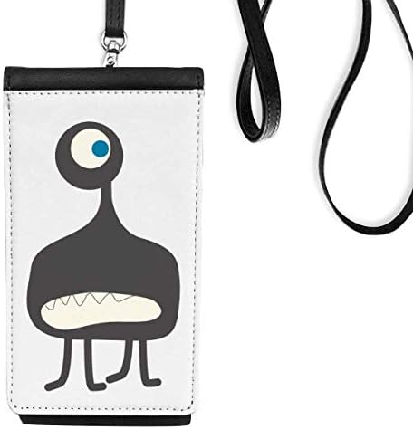 Univerzum i Alien Monster Telefon novčanik torbica Viseće mobilne torbice Crni džep