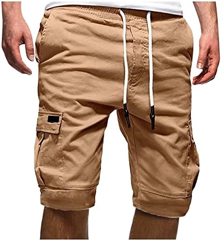 Muške kratke za vježbanje Ljeto Ležerne prilike na otvorenom Patchwork džepovi Kombinezoni Sportske alatne kratke hlače muškarci