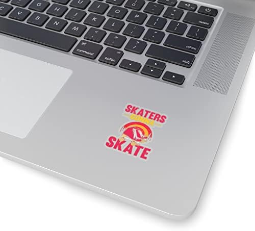 Teegarb pismo deka naljepnica novost skejteri će klizati staromodan koturaljke entuzijasta duhovit naljepnice za Laptop automobil