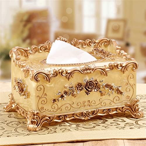 WSZJJ dnevni boravak čaj stol tkiva kutija za papir Kućna spavaća soba Retro pohrane kutija za papir ukrasi