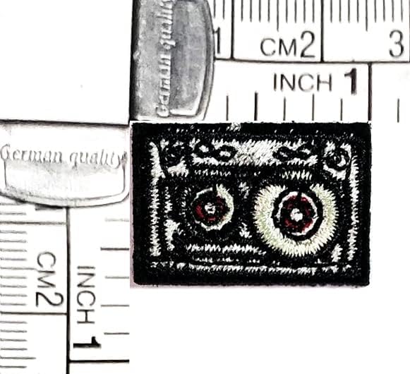 Kleenplus 2kom. Mini Mix kaseta traka Crtić pegla na zakrpama aktivnosti vezeni Logo obući farmerke jakne šeširi ruksaci košulje dodatna